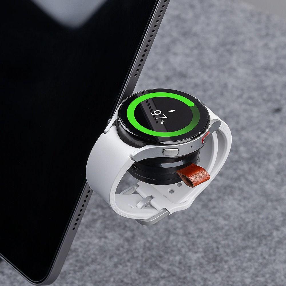 Fast Charging Magnetic Wireless Charger for Samsung Galaxy Watch Ultra/7 6/5/Pro/4/3/Active2