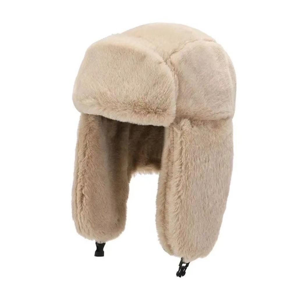 Windproof Hooded Hat Thickened Ear Protecting Cap Cute Warm Hat Women