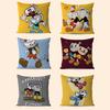 C-Наволочка Капхед 45x45см Милая наволочка Подушка для гостиной Чехол для подушки Спальня Домашнее украшение Детский подарок