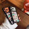 Зеркало бокового вида Милый кот Чехол для iPhone 14/13 Pro Max Защита от падения