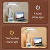 LED Desk Lamp 3 Levels Dimmable Touch Night Light USB Rechargeable Eye Protection Foldable Table Lamp For Bedroom Bedside Desk