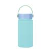350ml Vacuum Insulated Stainless Steel Water Bottle With Carry Strap Wide Mouth Portable Gym Outdoor Travel Office