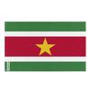Drapeau - Suriname - 60 X 90 Cm - Polyester - Recto/verso - Œillets En Fer