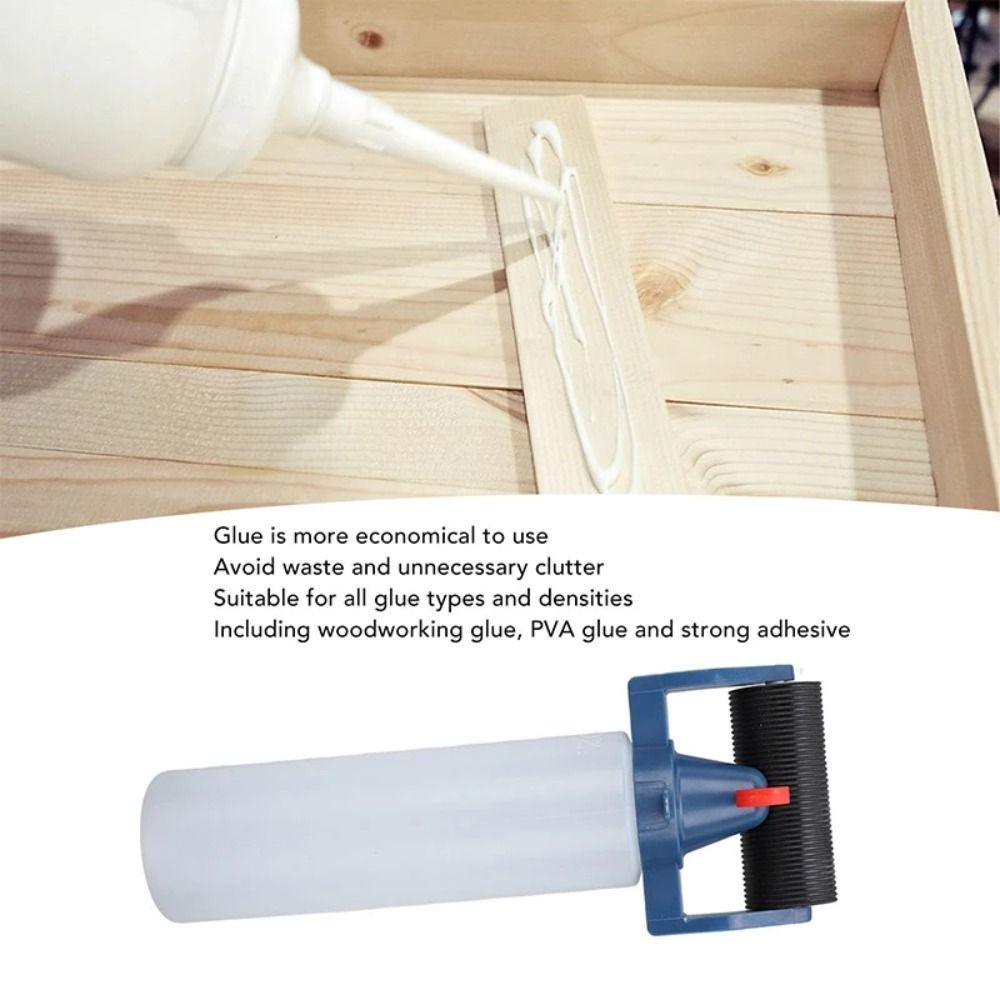Бутылка для клея для дерева DIY Roller Bottle 8 унций Контейнер для клея Аппликатор для клея Roller Dispenser Обработка древесины