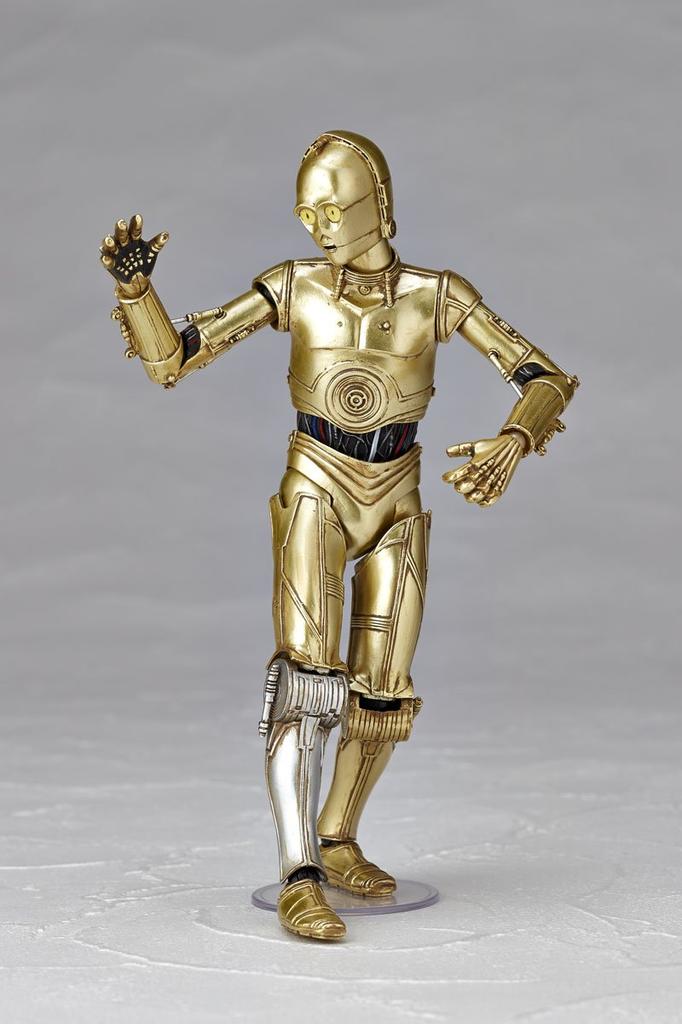 Figure Complex Star Wars Revoltech 155mm Painted Movable Figure C-3PO C-3PO Approx. ABS&PVC