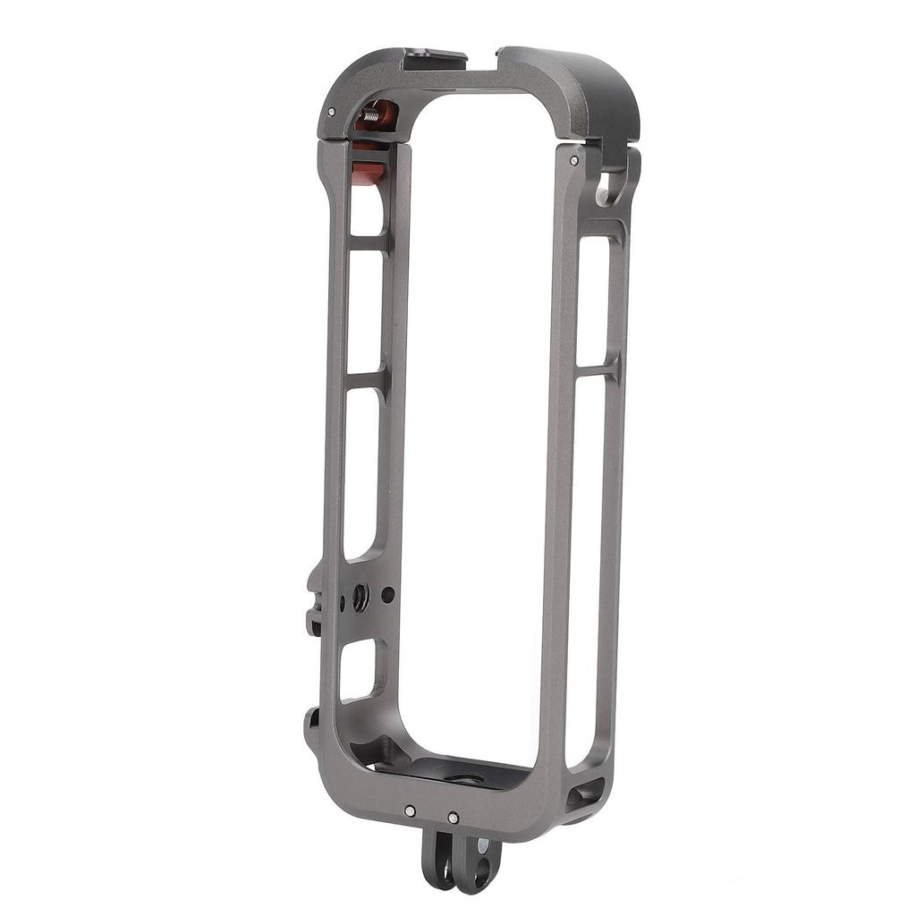 Aluminum Camera Cage for X4 Protective Case with Silicone Lens Cover Rig Housing Frame with 1/4 Scre