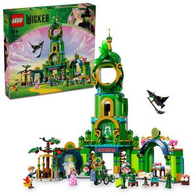 LEGO Злая: Добро пожаловать в Изумрудный город - Игрушка, Подарок на День Рождения, Строительные Блоки, Девочки, Мальчики, Дети Возраста 9, 10, 11 Лет, Начальная Школа, Ролевая Игра