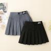 2025 Spring/Autumn Girl's Pleated Skirt: Little Girl Western College Style JK