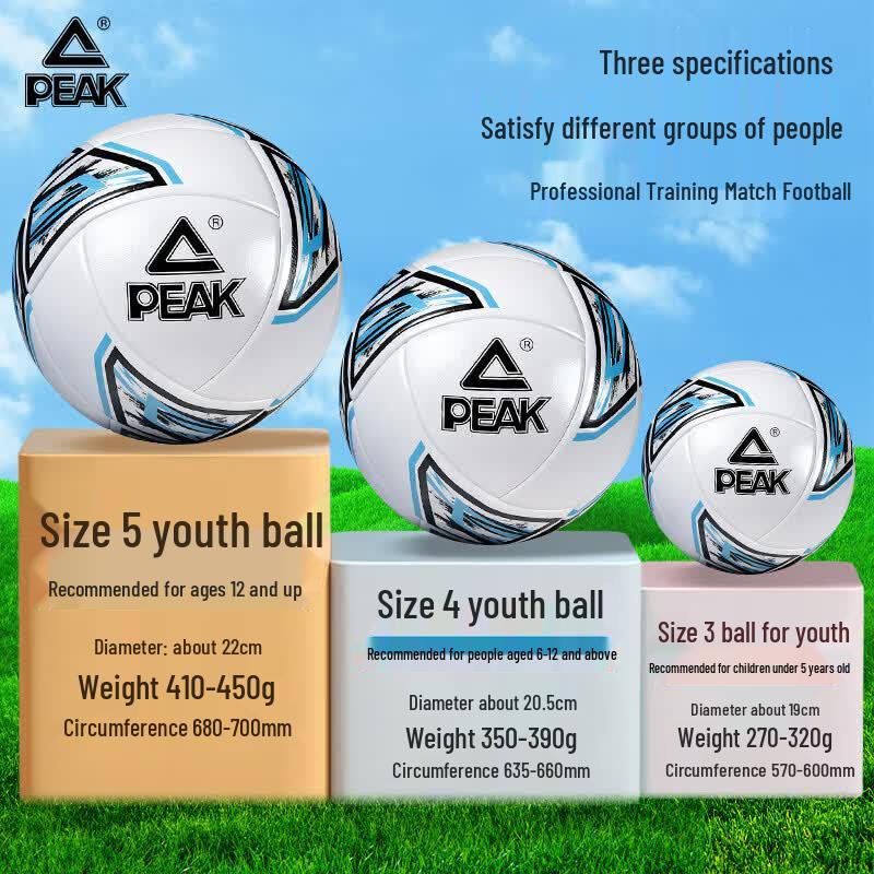 PEAK Durable Size 5 Training Soccer Ball