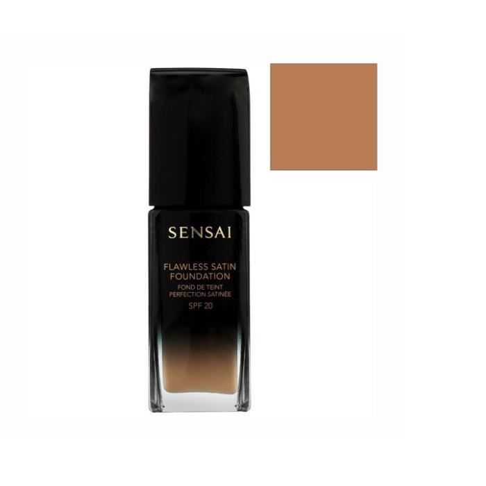 SENSAI FLAWLESS SATIN BASE DE MAQUILLAJE FS204.5 WARM BEIGE 30ML - Maquillaje - SENSAI