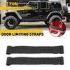 2 шт. Черный прочный ограничитель двери (ремкомплект) для Jeep Wrangler CJ YJ TJ JK JKU