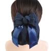 Flower Bow Snood Sweet Women Spring Clip High Quality Hairgrips Cover Net  Office Lady