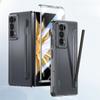 Роскошный защитный чехол для Honor Magic V2, матовый, с прозрачным экраном и однотонной задней крышкой из ударопрочного жесткого пластика