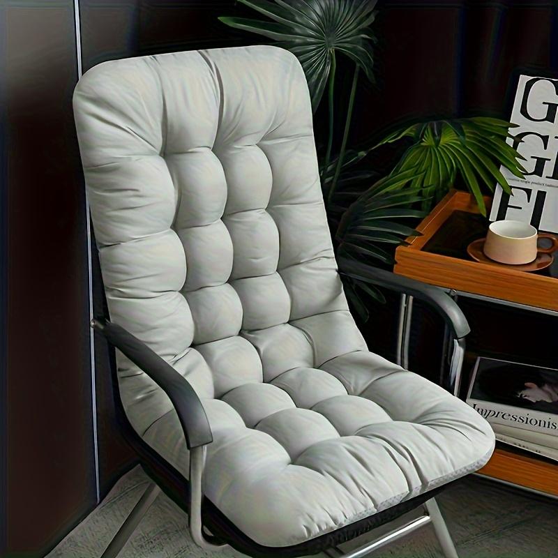 1 шт. Эргономичная утолщенная подушка для сиденья, Всесезонная полиэстеровая подушка для стула с сетчатым узором, Мягкий прочный дизайн с песочной текстурой