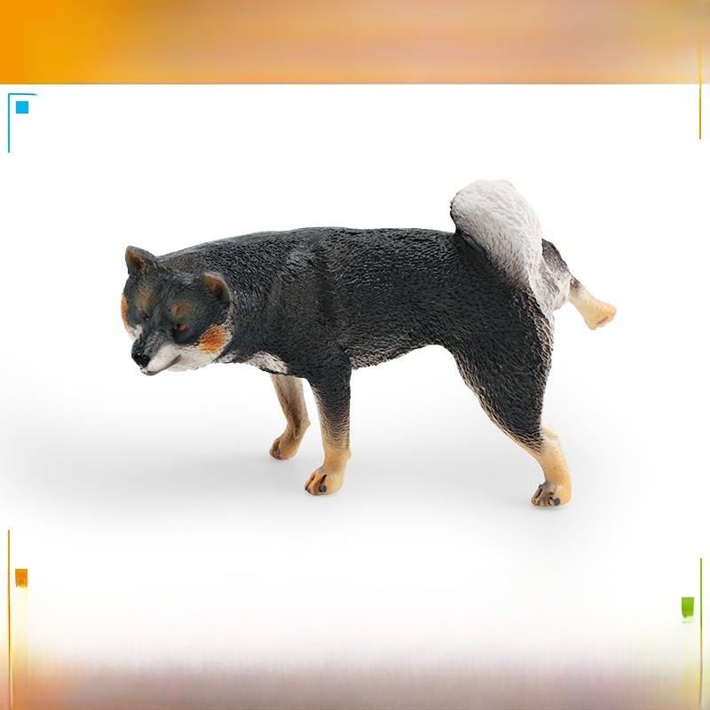 Модель животного из ПВХ статического типа «Собака мопс» для детской образовательной игрушки