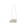 Saint Laurent Uptown Chain Wallet Crema Soft Women Shoulder_bags White 607788-1GF0J-9207