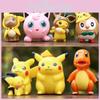 Collectible Pokmon Mini Figures Desktop Car Decoration Ornaments For Children