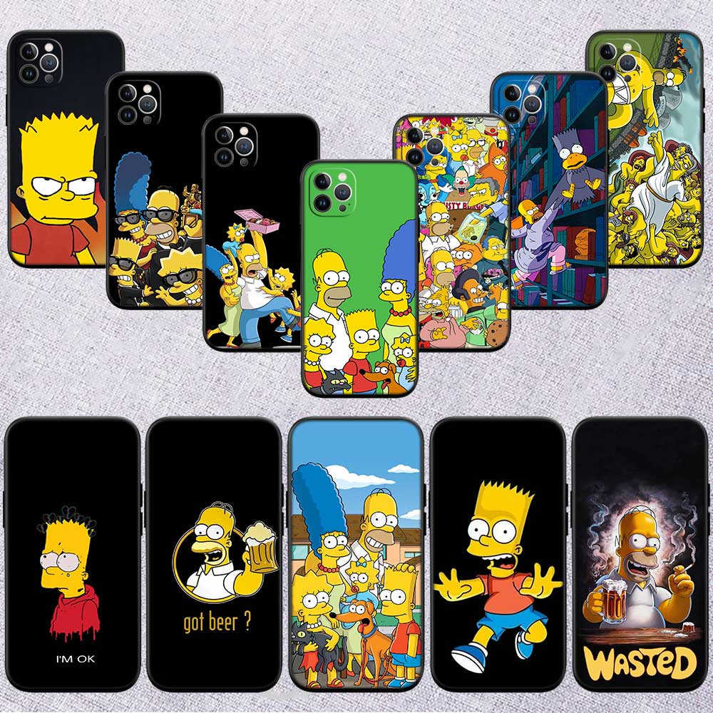 RE53 S-Simpsons New High-End Shell Phone Case for OPPO A3 Pro A72 A74 A76 A77 A77S A78 A79 A94 A95 A18 A40M A58