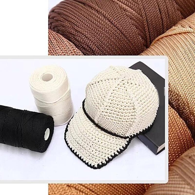 Дополнительная полипропиленовая нить Пустой центр Нить для рукоделия Мягкое вентилируемое вещество Для вязания спицами Вязания крючком Постоянное использование