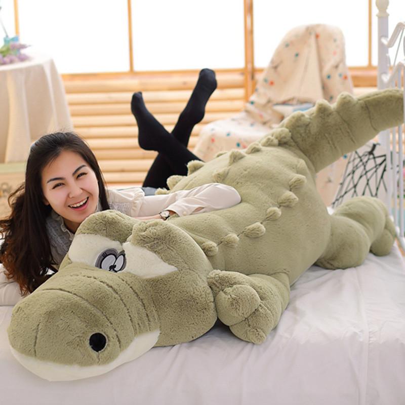Crocodile Plush Toy Oversized Doll Cute Cartoon Sleeping Pillow Bed Girl Gift