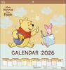 Sunstar Stationery Winnie the Pooh 2026 45 X 42 Calendar, Cm, CL-067