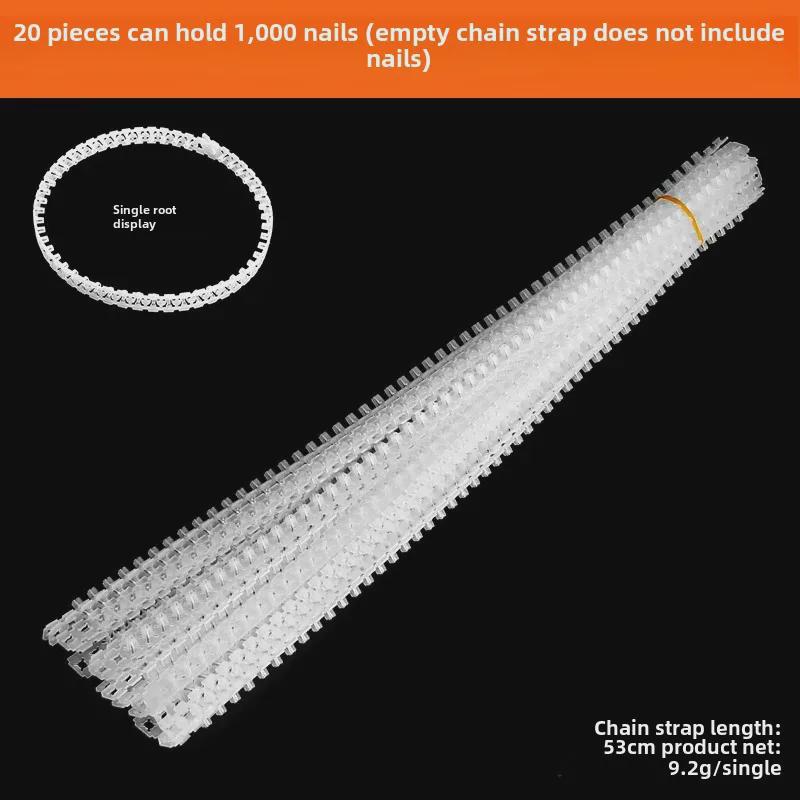 Цепь саморезов с автоматической подачей для деревообработки и гипсокартона