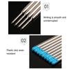 2PCS Metal Ballpoint Pen Students Gift Writing Tools Creative Signature Pen  School&Office