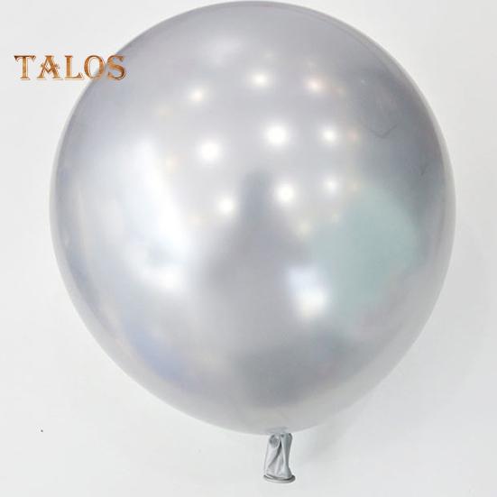 50 шт. латексных шаров, однотонные шары, блестящие шары, шары металлического цвета, 10-дюймовые/12-дюймовые праздничные шары оптом для дней рождений, свадеб