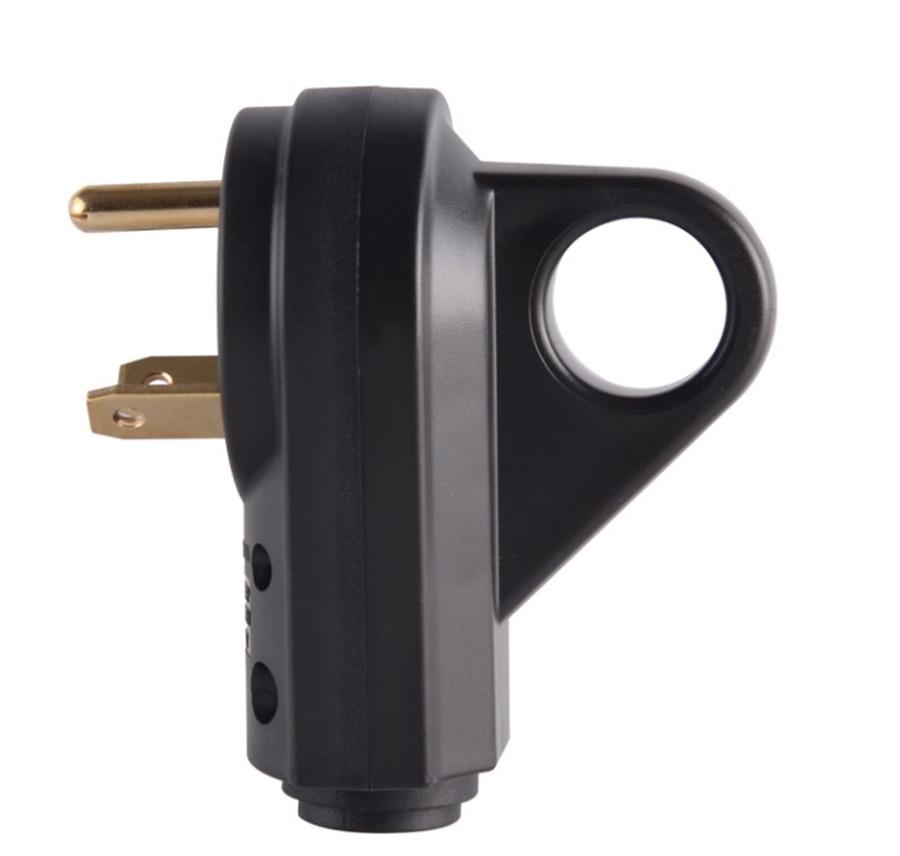 Запасной штекер с ручкой для дома на колесах/прицепа/кемпера, адаптер электрической вилки