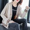 Autumn and Winter Women's Western-style Knitted Cardigan, Thin Outer Top, Sweater Jacket