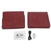 Wine Red Far Infrared Sauna Blanket Lose Weight Steaming Remote Control Thermal Sauna Blanket