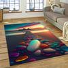 27 Стиль Новый Красочный Галька Радужная Дорога Пляжный Камень Пейзаж 3D Ковер Коврик для Гостиной Спальни Дома Дивана, Нескользящий Напольный Коврик