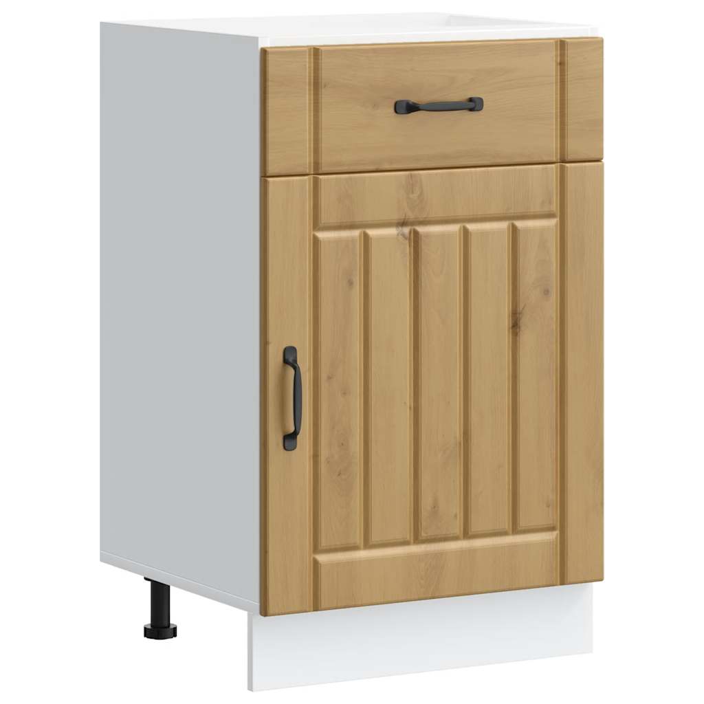 Kitchen Base Cabinet Lucca Artisan Oak Particleboard