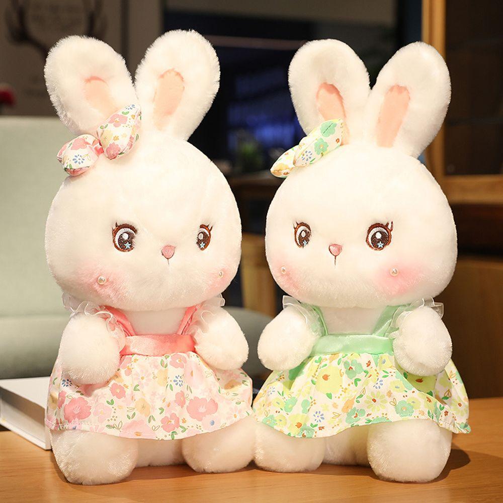 Toy Doll Long Ear Stuffed Animal Toys Skirt Rabbit Doll Rabbit Plush Toys Bunny Stuffed Doll