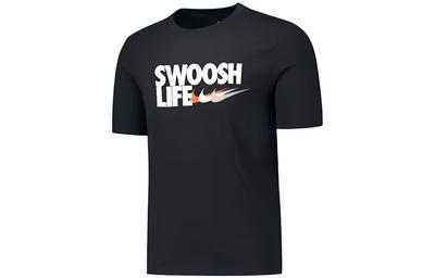 T Shirts Men's Black Crew Neck Moderate Straight Fit DD9160-010