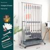 Передвижная freestanding стойка для швабр и метел Yicang