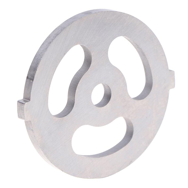 Большая пластина для мясорубки с 3 отверстиями, сетчатый нож, детали мясорубки, пластина с отверстиями для мяса