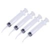 Cleaning Instrument Clear Disposable With Curved Tip Dental Irrigation Syringe Tooth Kit Whitening
