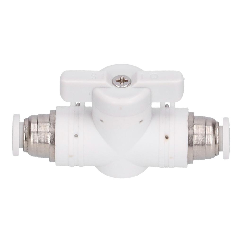 Flow Control Valve Fitting Pneumatic Connector Air Line Plugin Quick Joint Union Adapter 6mm