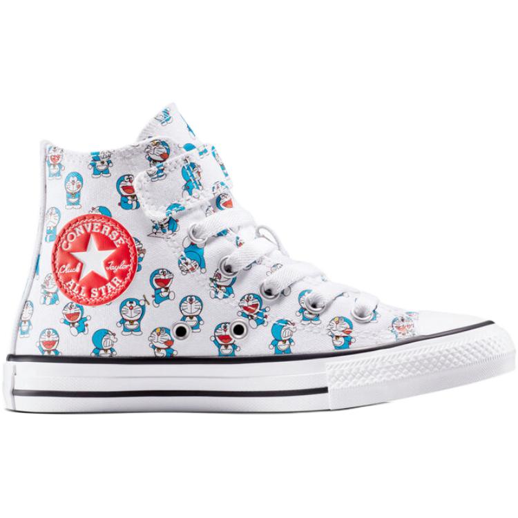 Doraemon x Converse Chuck Taylor All Star Устойчивые к истиранию Устойчивые к истиранию Высокие Детские Кеды A15793C