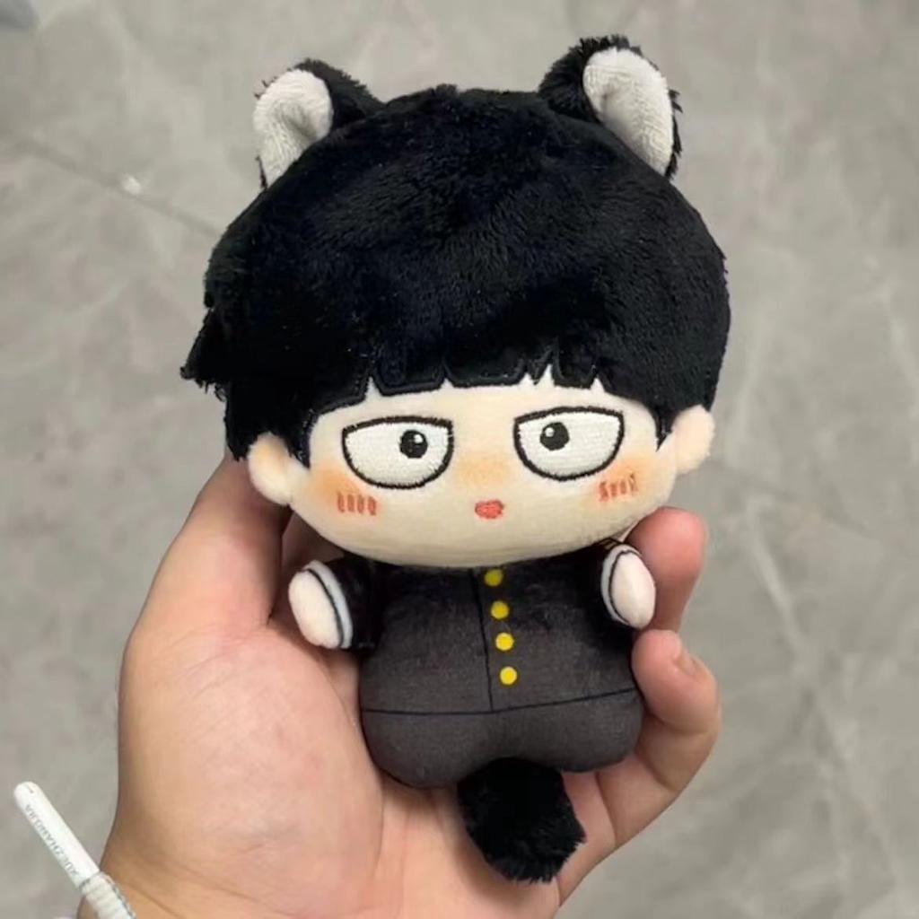 Аниме Mob Psycho 100 Плюшевые Куклы Игрушки Кагеяма Сигэо Рейген Аратака Брелок Маленькая Сумка-Подвеска с Ямочкой Набитые Плюшевые Подарки 10 см
