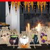 12 Styles Halloween Linen Storage Bag Halloween Horror Funny Pattern Candy Gift Packaging Bag Gift Storage