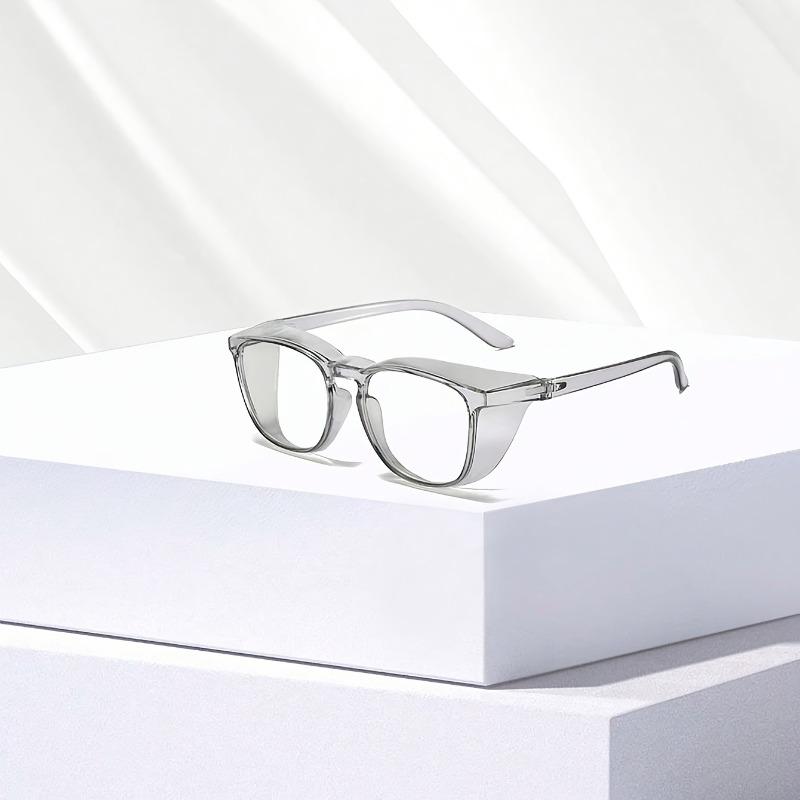 Шикарные розовые прозрачные очки в квадратной оправе для женщин, полноободковые, с прозрачными линзами, для повседневного ношения