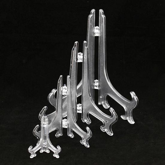 Держатель для дисплея тарелок, экологически чистый, для дома, переносная фоторамка, подставка для дисплея тарелок, мольберт, прочная, глянцевая, треугольная структура