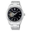 [Часы Seiko] SEIKO SELECTION HFB003J Мужские часы, Механические с автоподзаводом (с ручным заводом), Открытое сердце, Черный циферблат, Модель 2026