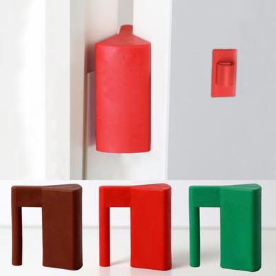 Мягкий резиновый дверной стопор Противоскользящий Защита детской безопасности Новый протектор для пальцев Дверь