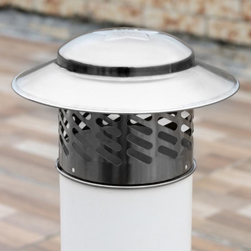 Practical Round Stainless Steel Chimney Rain Hat Convenient for Home Use and Maintenance Easy Installion Designs