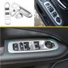 Для Jeep Compass LHD второго поколения 2017 2018 хромированное оконное стекло, кнопка подъема панели, накладка