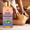 Чистое касторовое масло - Глубоко питающее и увлажняющее - Улучшающее сухую и шероховатую кожу - Подходит для всех типов кожи, 100 мл