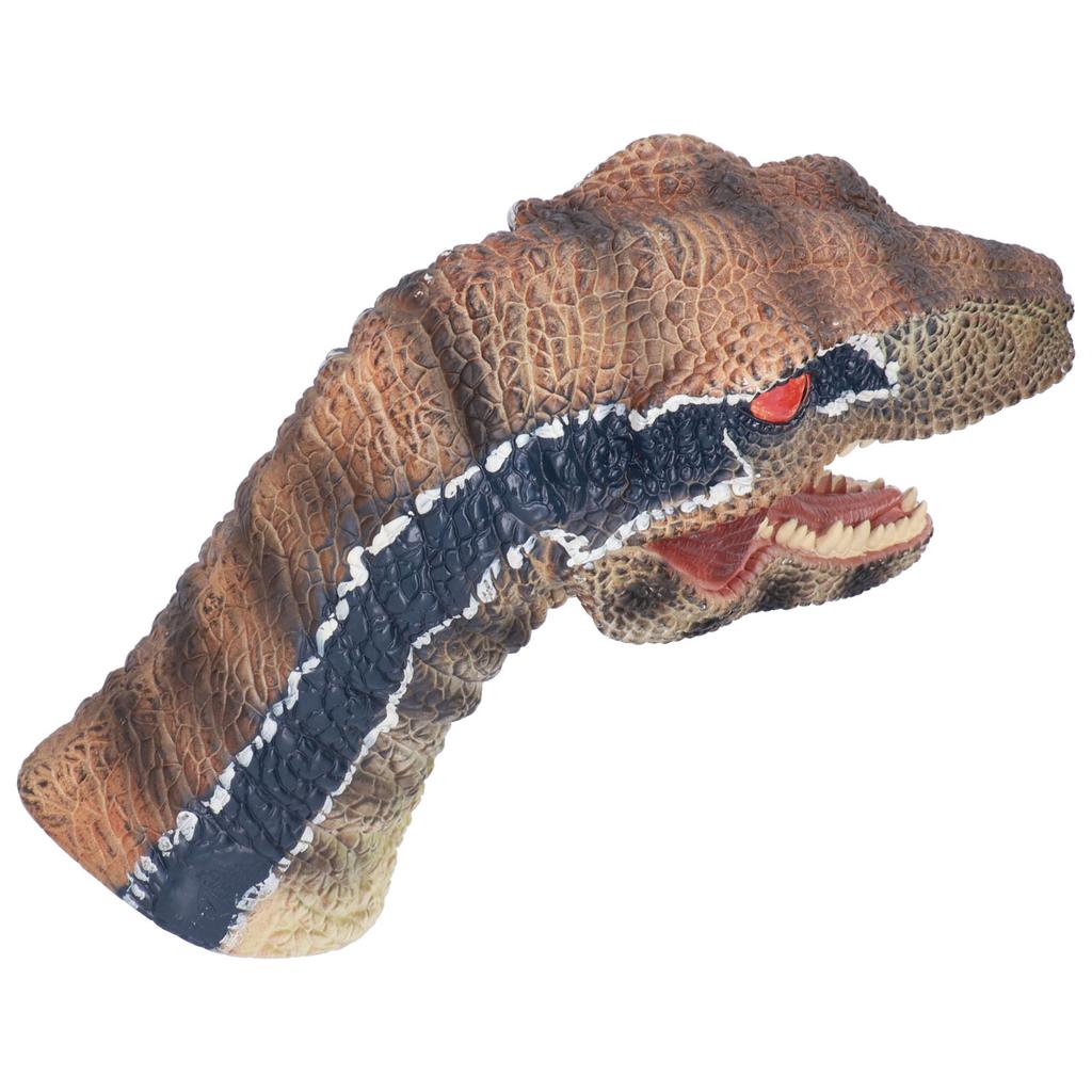 Реалистичная ручная кукла динозавра, подвижная голова динозавра, интерактивная ручная кукла для детей